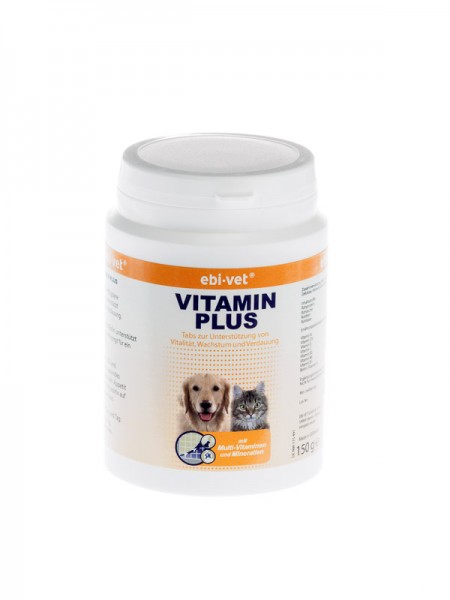 ebi-vet Vitamin Plus für Hund und Katze 150g